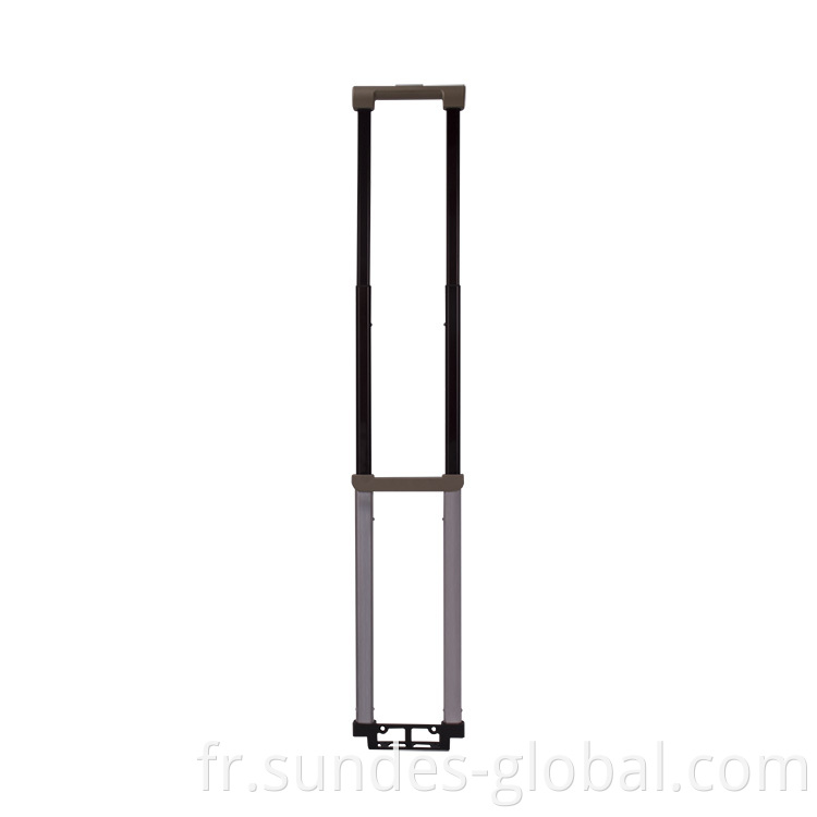 Wholesale Leisure Aluminum Telescopic Brown Suitcase Handle